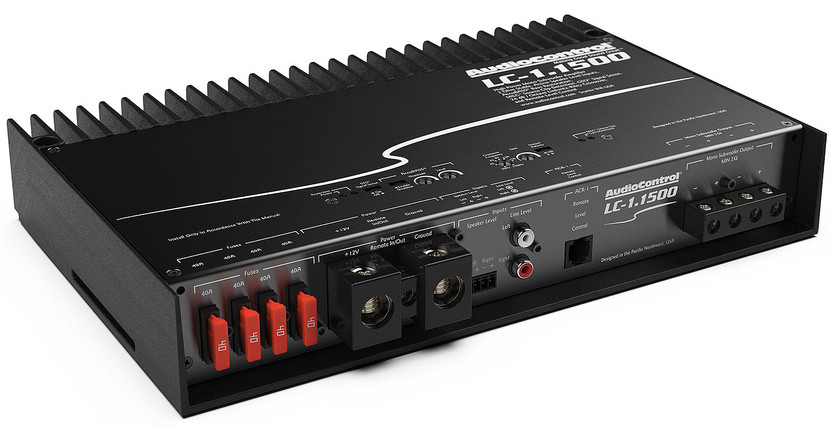 Audio Control Black Subwoofer Amplifier