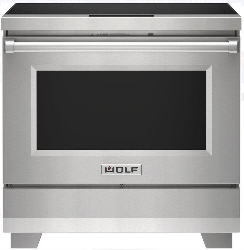 Wolf 36 In. Professional Induction Range in Stainless Steel