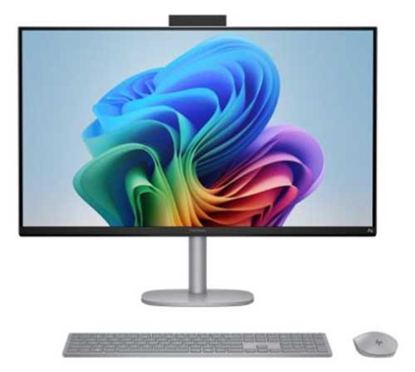 HP OmniStudio X All-in-One Desktop 32-Inch Intel Core Ultra 7 256V 16GB RAM 2TB SSD in Meteor Silver