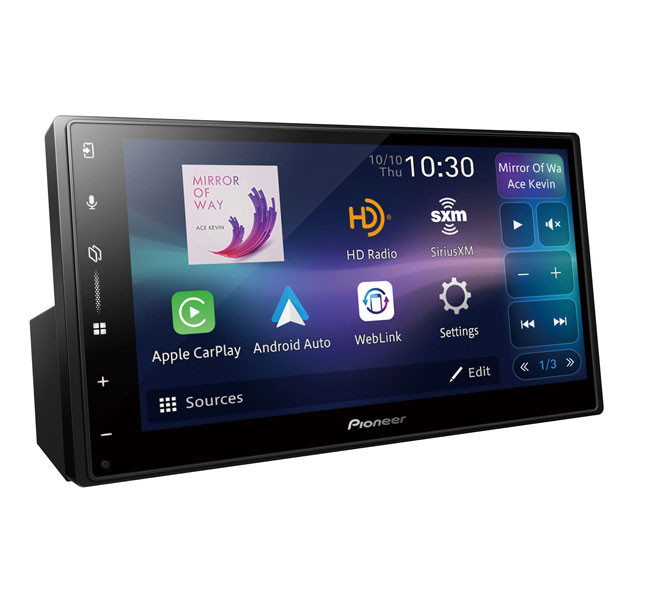 Pioneer 6.8-inch DMH AV L-Shape Receiver (2)