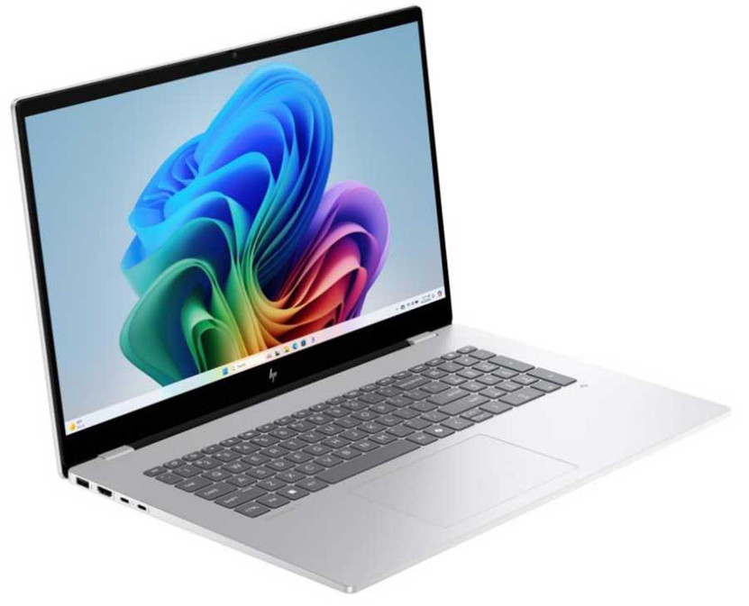 HP Omnibook 7 Laptop 17.3-Inch Intel Core Ultra 7 256V 16GB RAM 1TB SSD in Glacier Silver Aluminum