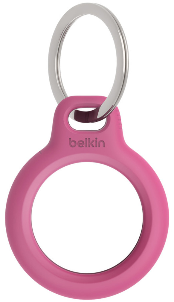 Belkin Apple AirTag Pink Secure Holder With Key Ring