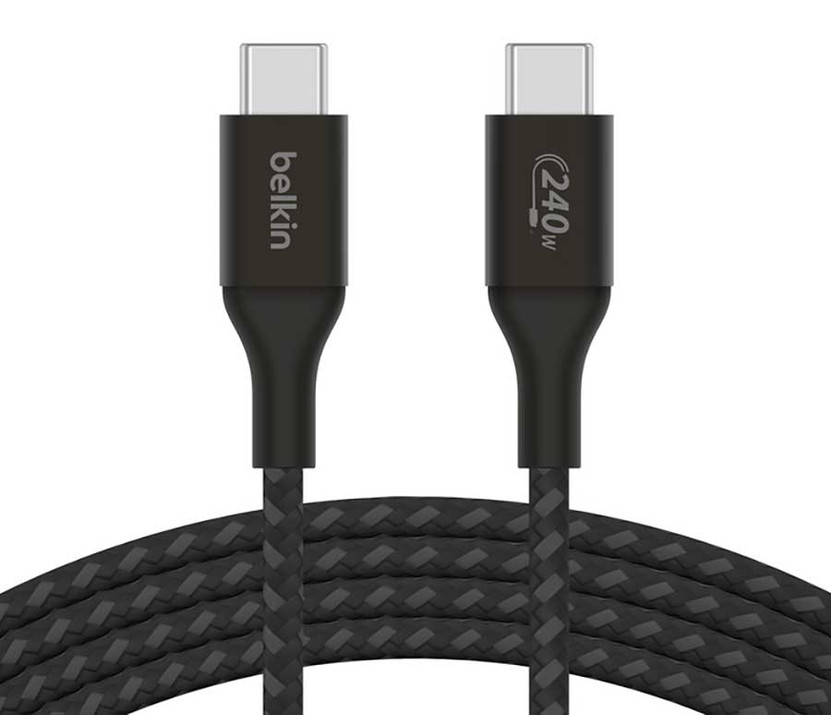 Belkin BOOST CHARGE 6.6 Ft. USB-C To USB-C Cable in Black
