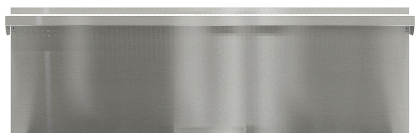 Wolf 60 X 20 Gas Range Riser with Shelf in Stainless Steel