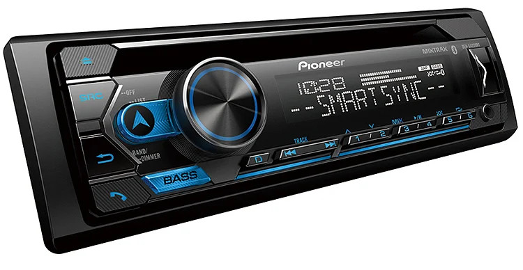 Pioneer Black CD Receiver With Built-In Bluetooth (1)