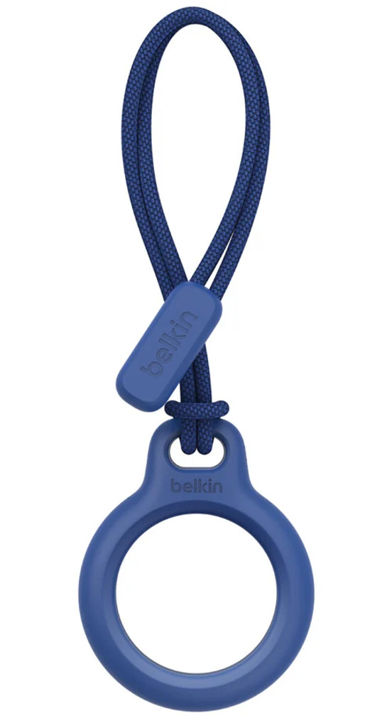 Belkin Apple AirTag Blue Secure Holder With Strap