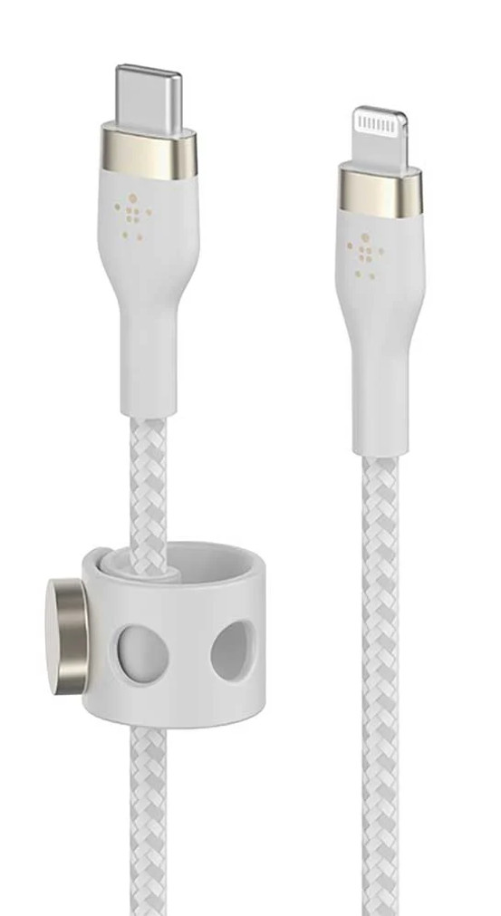 Belkin BOOST CHARGE 10 Feet White USB-C To Lightning Connector Cable