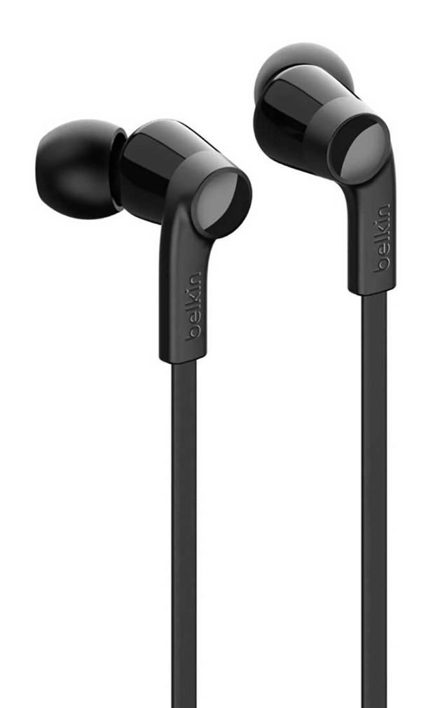 Belkin SOUNDFORM Black In-Ear Headphones w Lightning Connector
