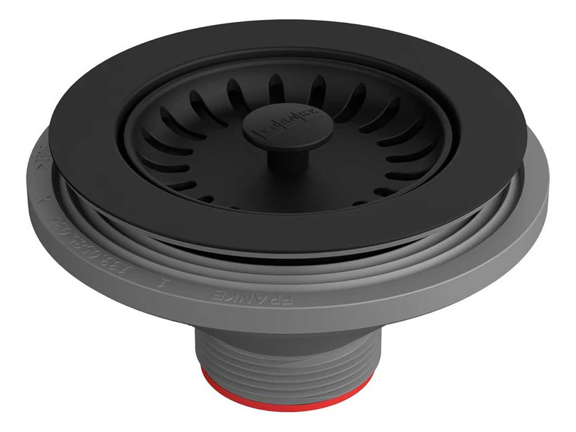 Franke Colorline Sink Strainer in Matte Black
