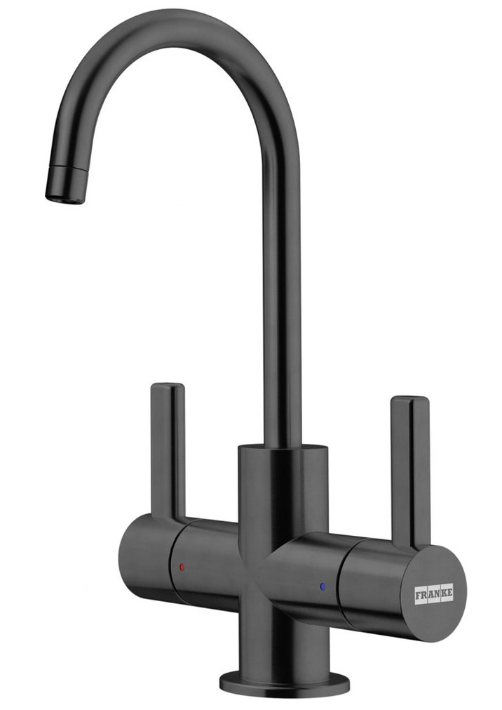 Franke Universal Hot  Cold Filtered Water Dispenser In Industrial Black