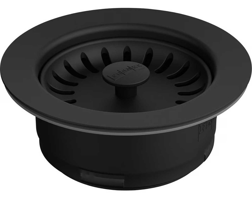 Franke Colorline Kitchen Sink Disposal Flange in Matte Black