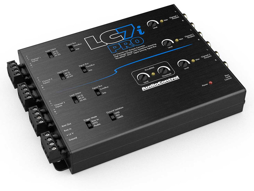 AudioControl 6-Channel Line Out Converter w Accubass