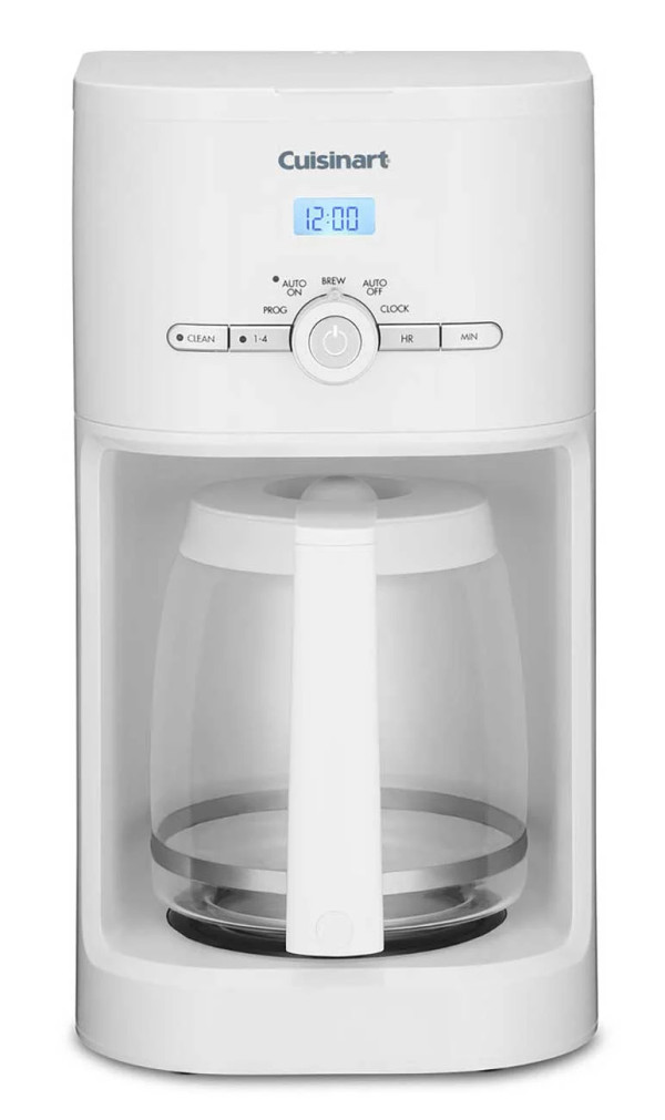 Cuisinart 12-Cup Classic Programmable Coffeemaker in White