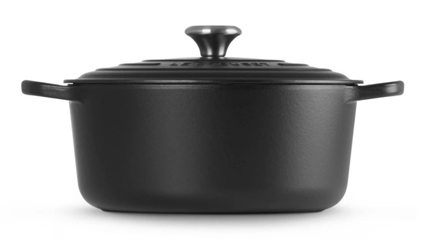 Le Creuset 7.25 Qt. Licorice Round Dutch Oven