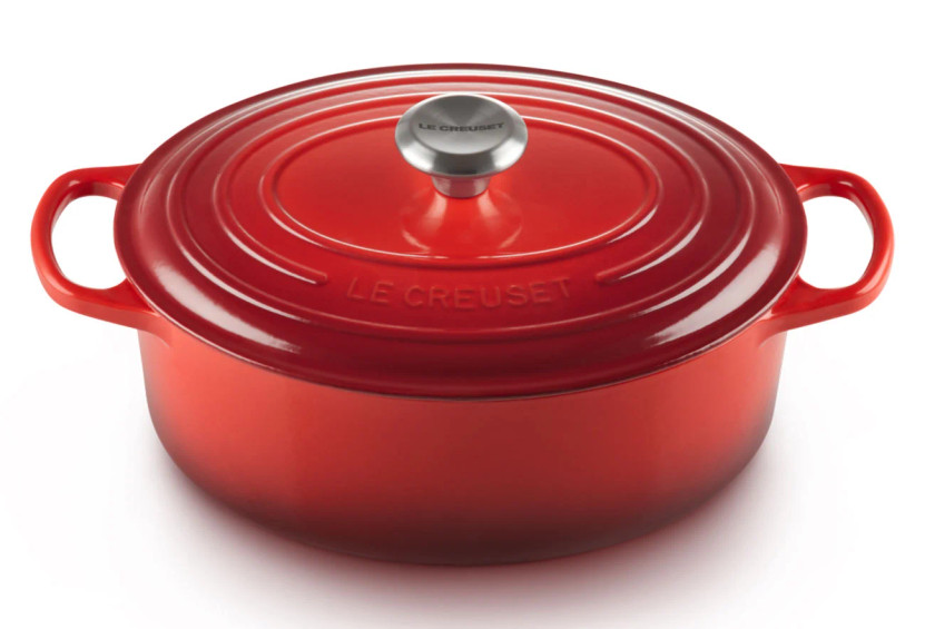 Le Creuset 5 Qt. Cerise Oval Dutch Oven