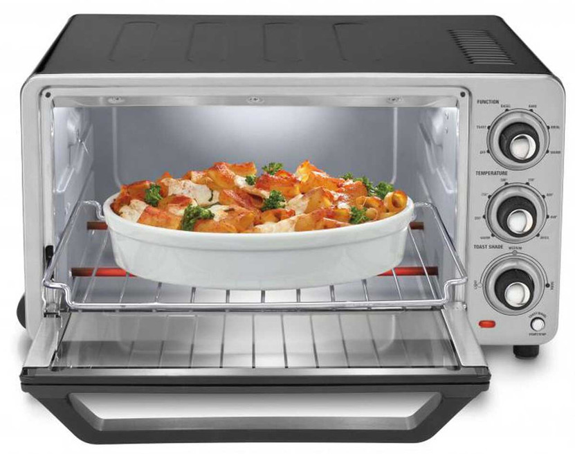 Cuisinart 0.5 Cu. Ft. Custom Classic Toaster Oven Broiler in Stainless Steel