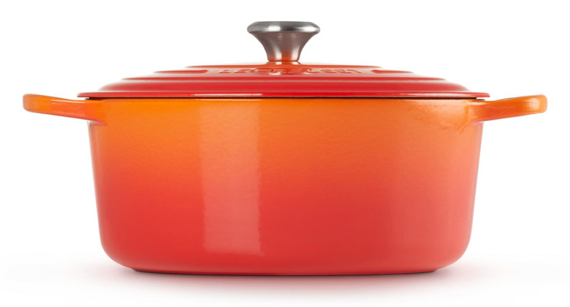 Le Creuset 9 Qt. Flame Round Dutch Oven