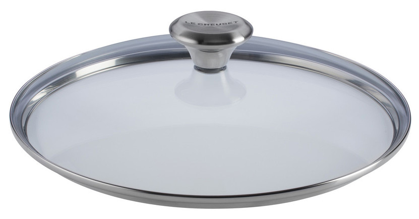 Le Creuset 10 Glass Lid With Stainless Steel Knob