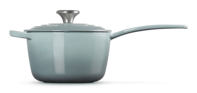 Le Creuset 1.75 Qt. Sea Salt Signature Saucepan
