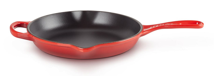 Le Creuset Signature 9 Cerise Enameled Cast Iron Skillet