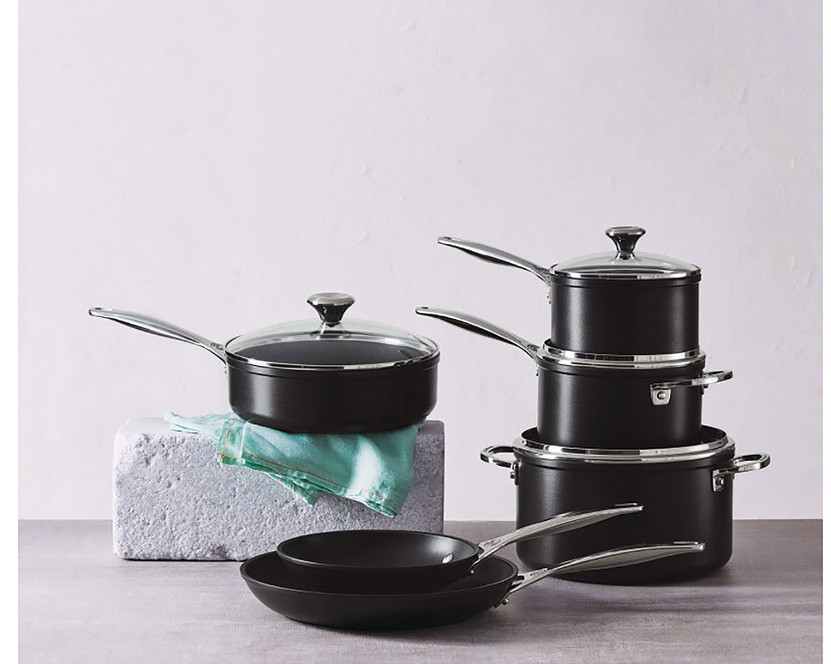 Le Creuset 10-Piece Toughened Nonstick PRO Set