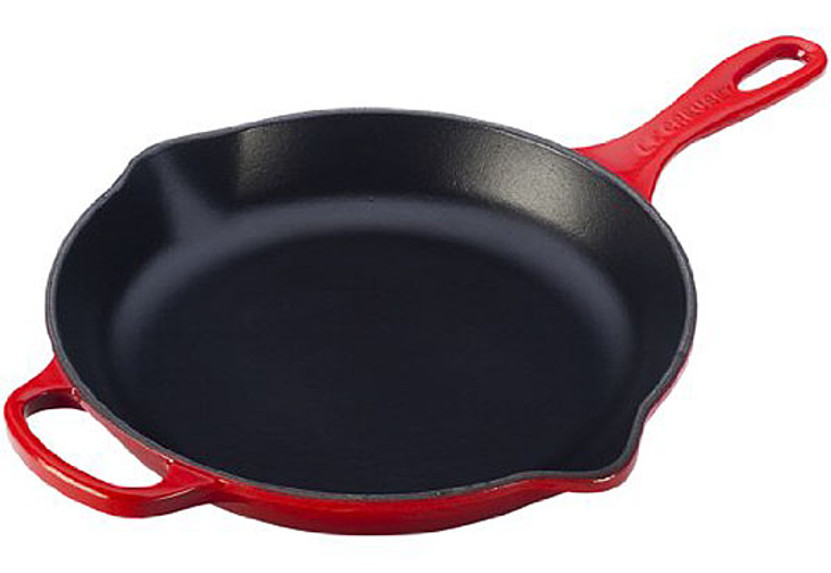 Le Creuset Signature 6.3 Cerise Enameled Cast Iron Skillet