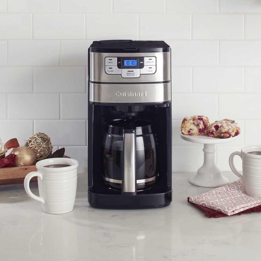 Cuisinart Automatic Grind  Brew 12-Cup Coffee Maker in Stainless Steel