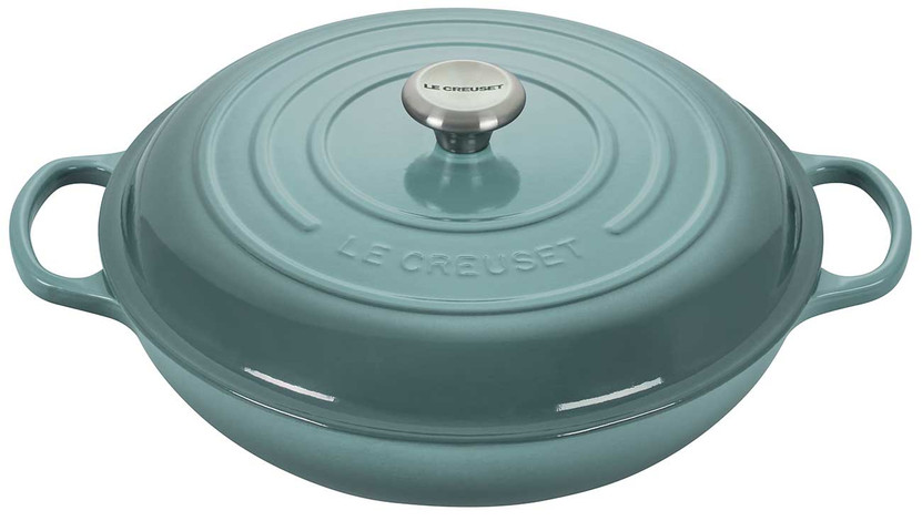 Le Creuset 5 Qt. Sea Salt Braiser