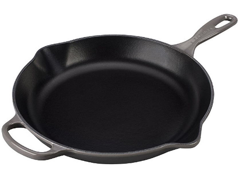 Le Creuset Signature 11.75 Oyster Enameled Cast Iron Skillet