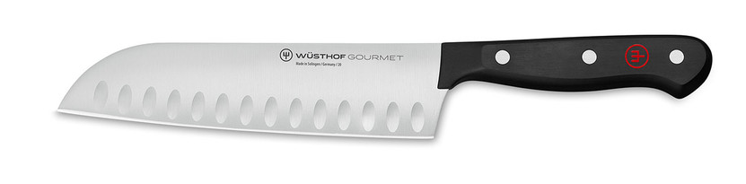 Wusthof Gourmet 7 Hollow Edge Santoku Knife