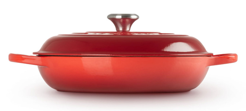 Le Creuset 3.5 Qt. Cerise Braiser