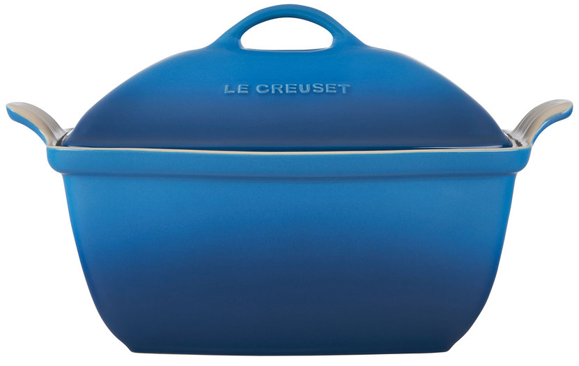 Le Creuset Heritage 4.5 Qt. Deep Covered Rectangular Baker In Marseille