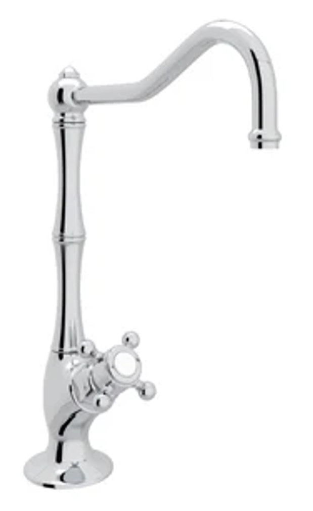 Rohl Acqui Polished Chrome Column Spout Filter Faucet