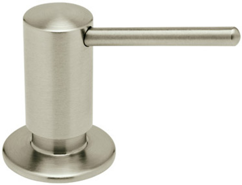 Rohl De Lux II Satin Nickel SoapLotion Dispenser