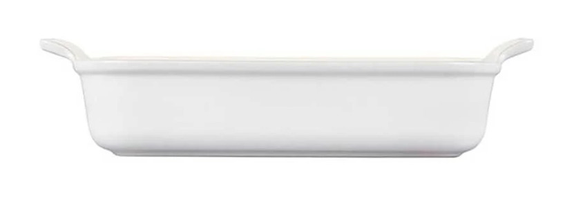 Le Creuset Heritage 4 Qt. Rectangular Dish in White