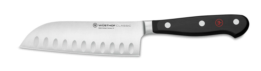Wusthof Classic 5 Hollow Edge Santoku Knife