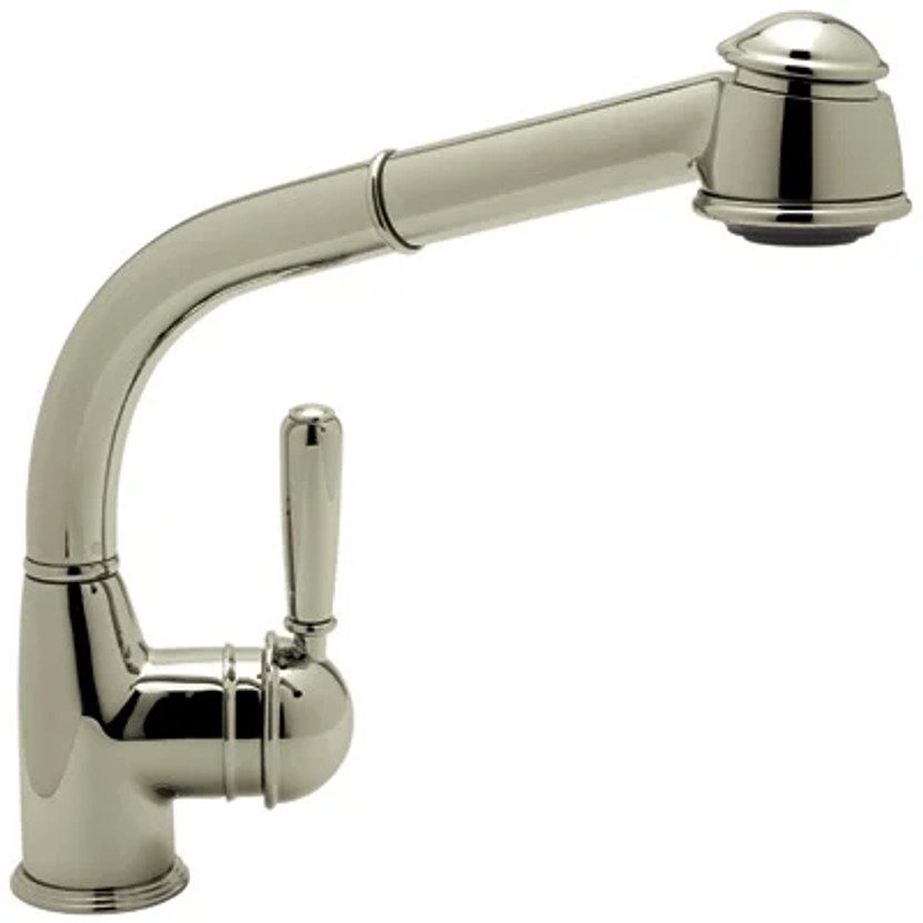 Rohl 1983 Satin Nickel Pull-Out Kitchen Faucet