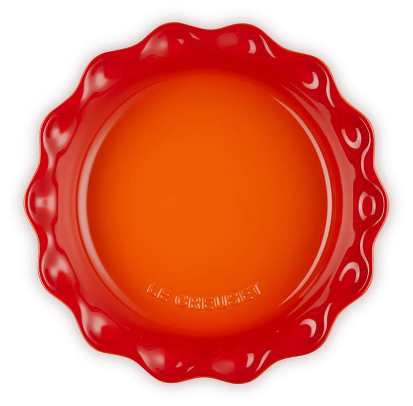Le Creuset Heritage 9-Inch Pie Dish in Flame