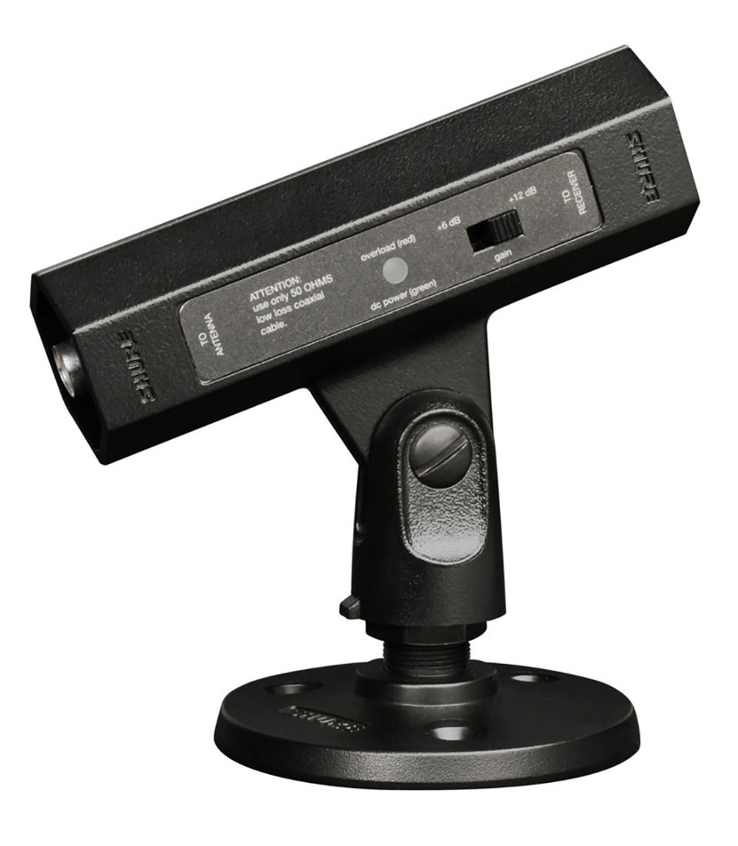 Shure In-Line VHF  UHF 174-216 Mhz Antenna Amplifier