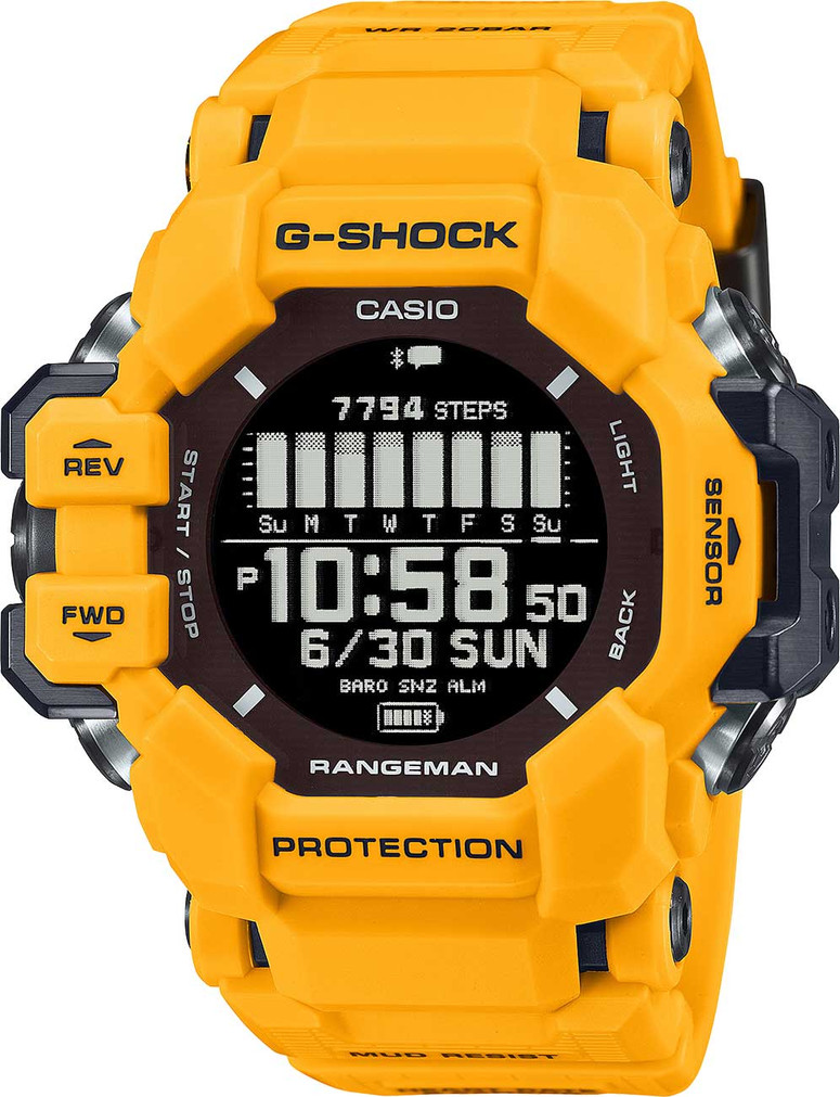 G-Shock Watch Master Of G Land Rangeman 53mm with Digital Dial