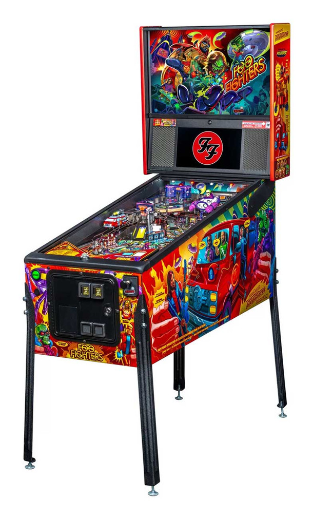 Stern Pinball Foo Fighters Premium Pinball Machine