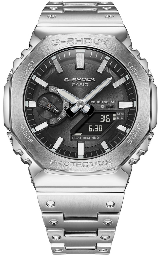 G-Shock Full Metal 2100 Series Watch 44.4mm with Grey Dial