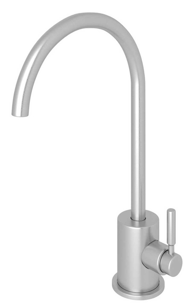 Rohl Lux C-Spout Filter Faucet in Brushed Stainless Steel