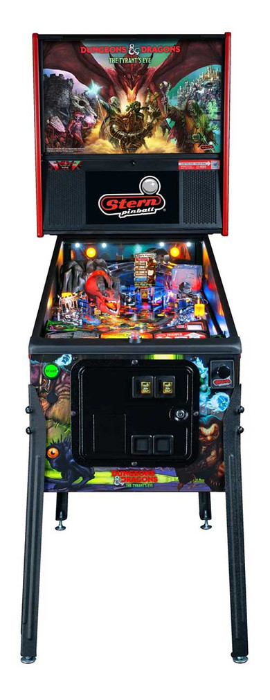 Stern Pinball Dungeons  Dragons The Tyrants Eye Pro Edition Pinball Machine