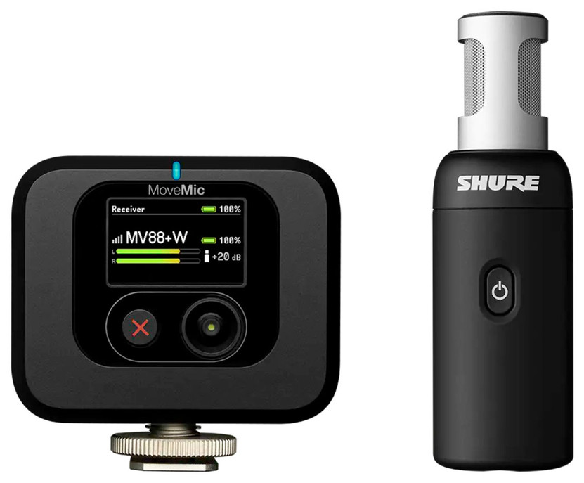 Shure MoveMic 88 Wireless Video Microphone