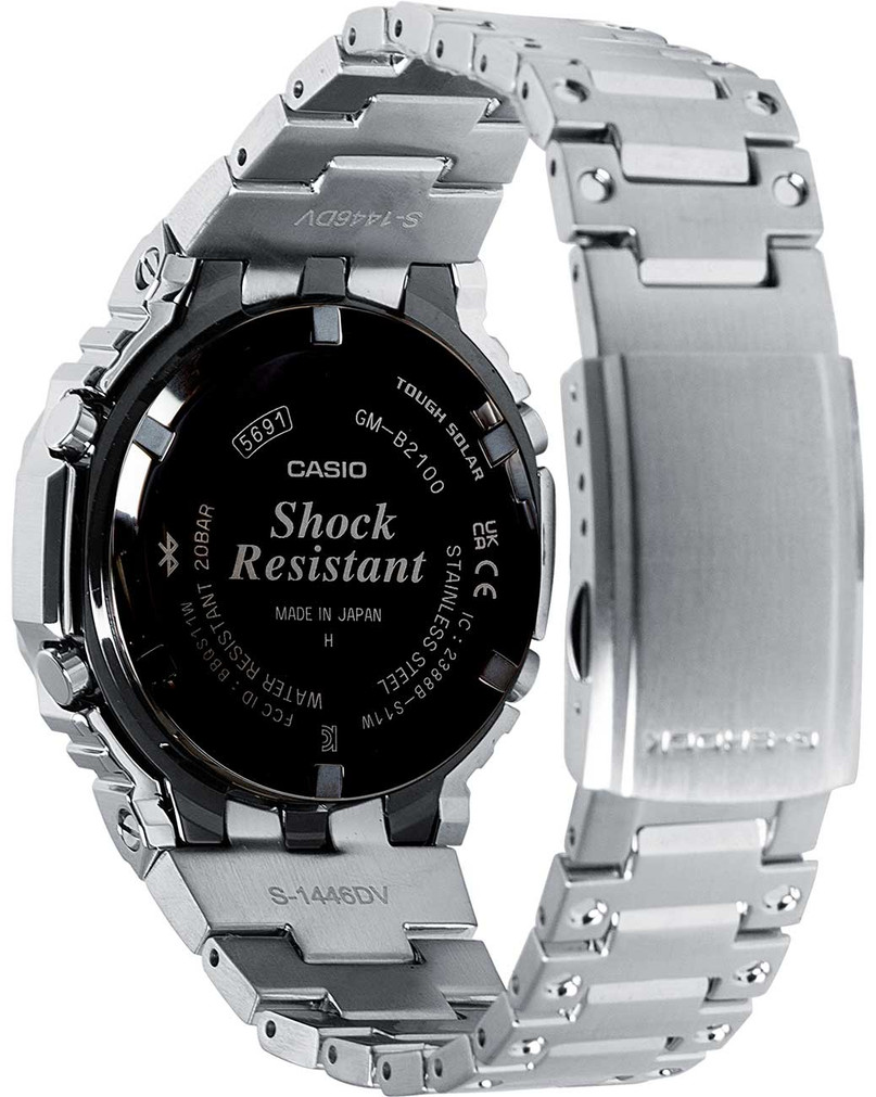 G-Shock Full Metal Watch 2100 Series 44mm with Vibrant Blue Dial