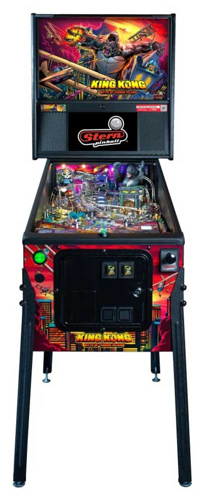 Stern Pinball King Kong Myth of Terror Island Premium Edition Pinball Machine