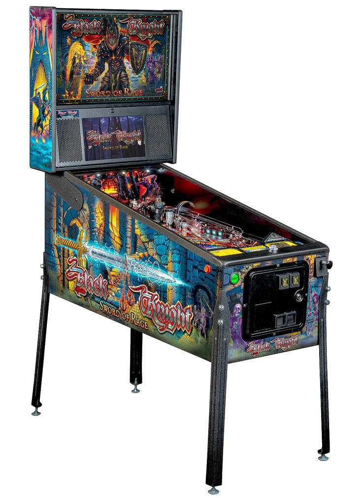 Stern Pinball Black Knight Sword Of Rage Pro Edition Pinball Machine