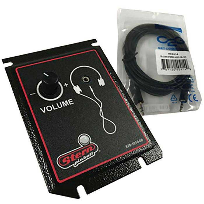 Stern Pinball Headphone Jack Kit for Spike 2 System Games