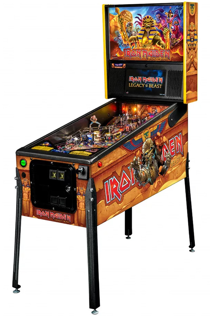 Stern Pinball Iron Maiden Legacy Of The Beast Premium Edition Pinball Machine